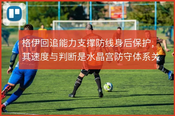 格伊回追能力支撑防线身后保护，其速度与判断是水晶宫防守体系关键