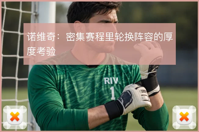 诺维奇：密集赛程里轮换阵容的厚度考验